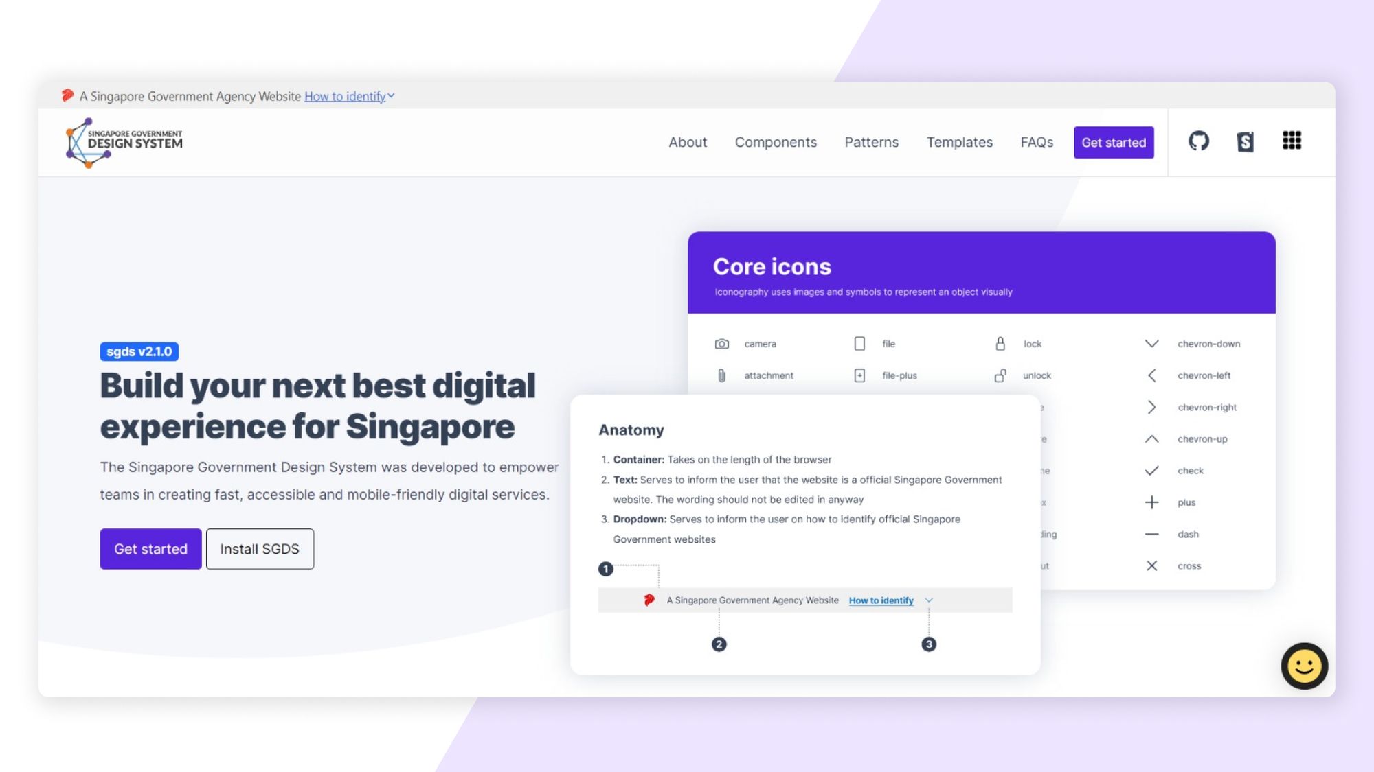 Singapore Government Design System