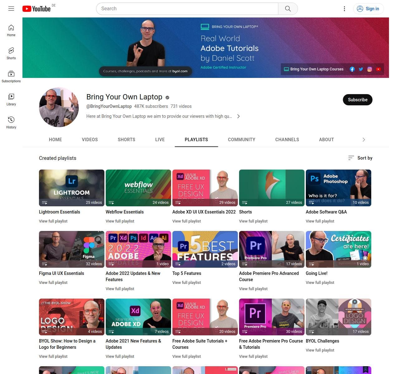 Top 11 Youtube channels to Master UI/ UX/ Product Design for free