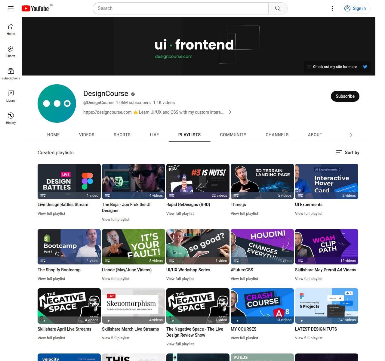 Top 11 Youtube channels to Master UI/ UX/ Product Design for free