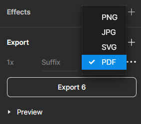 How to export multiple frames as one PDF in Figma super quick.