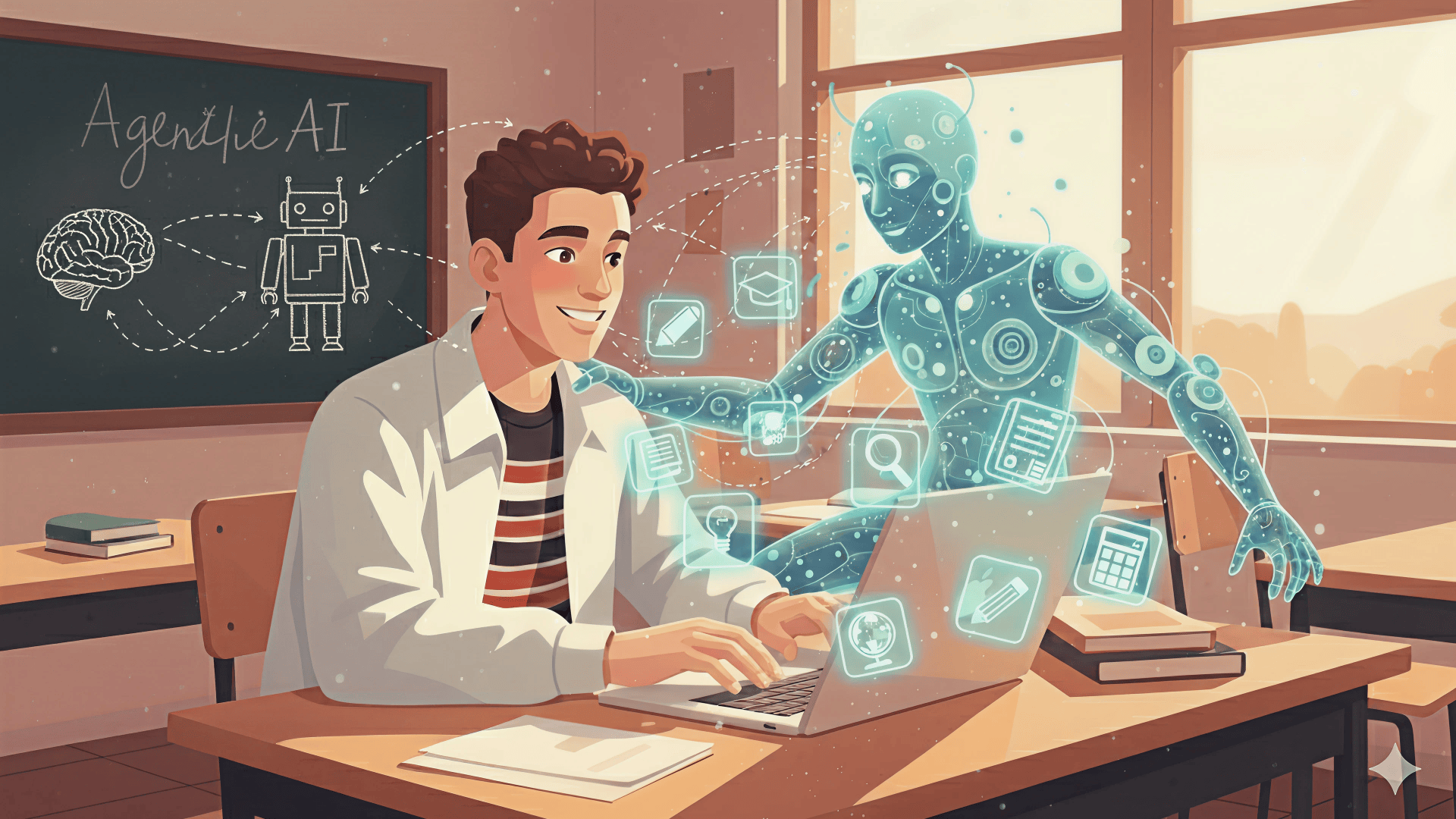 Generative AI vs Agentic AI: The Free AI Tools Every Student Needs in 2025