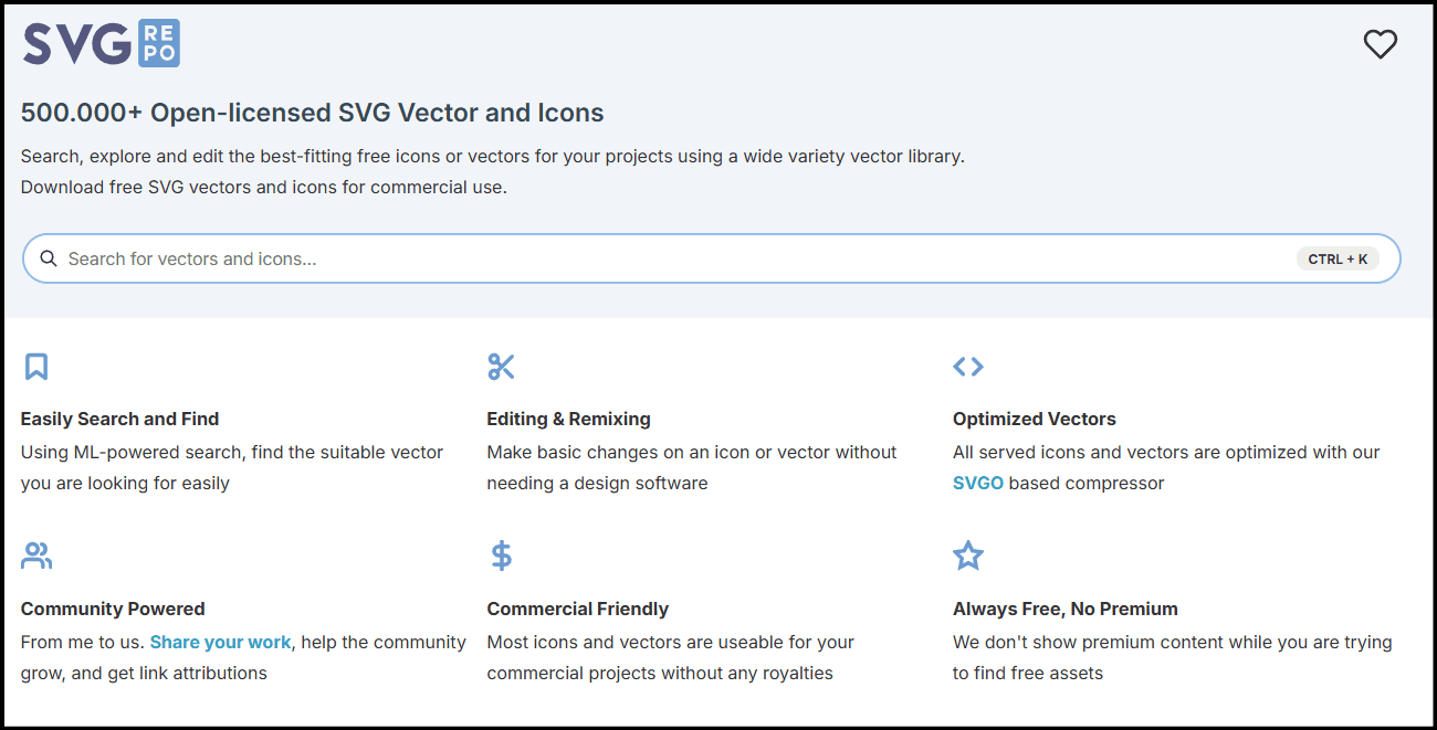 Unlock a World of Free SVG Icons and Vectors with SVG Repo