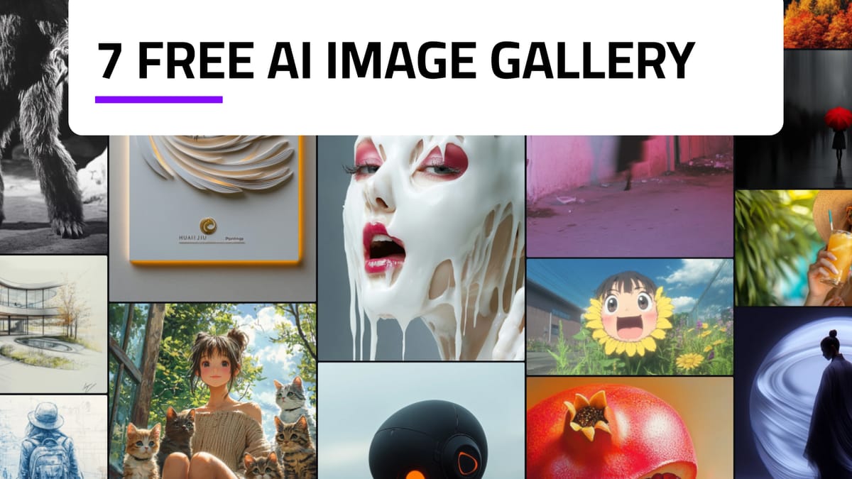 7+1 jam-packed gallery of images generated by AI prompts