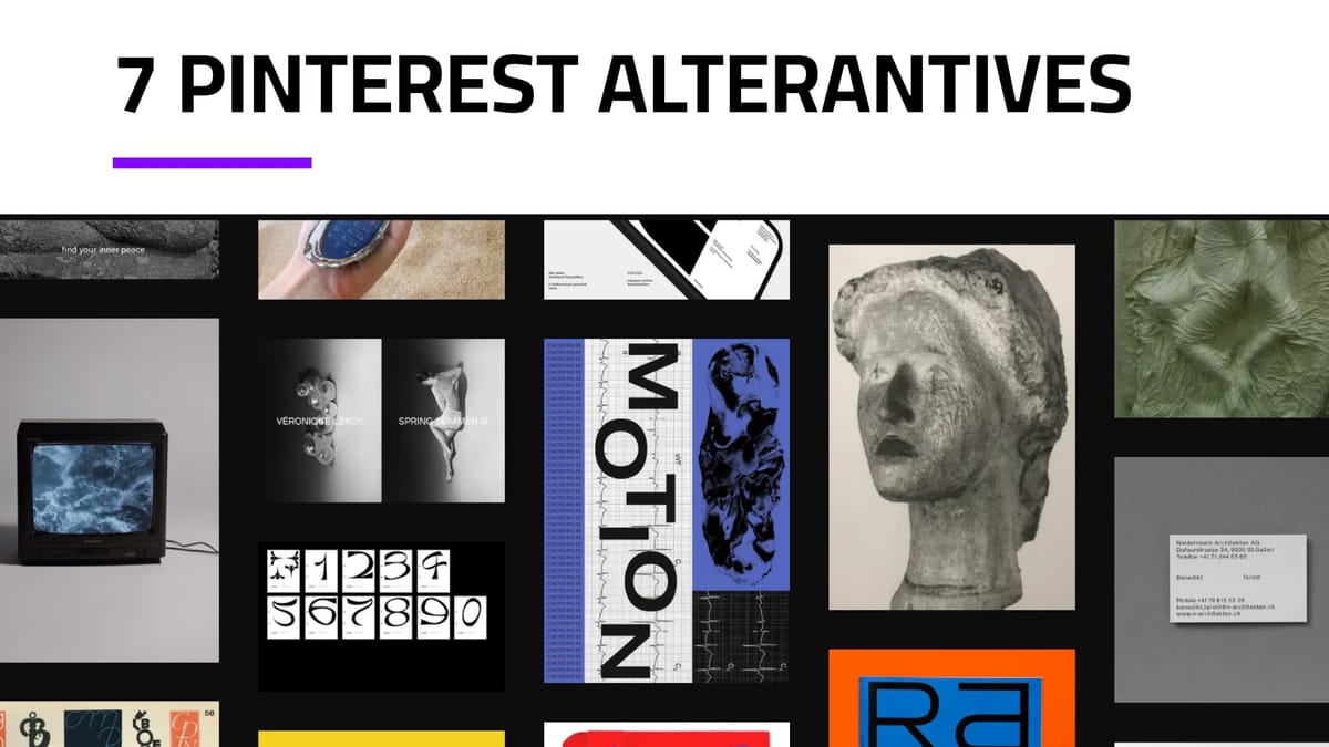 7 Juicy Pinterest Alternatives for Creatives & Designers