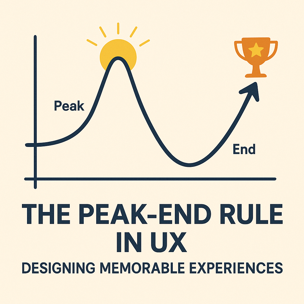 The Peak-End Rule in UX: Designing Memorable Experiences