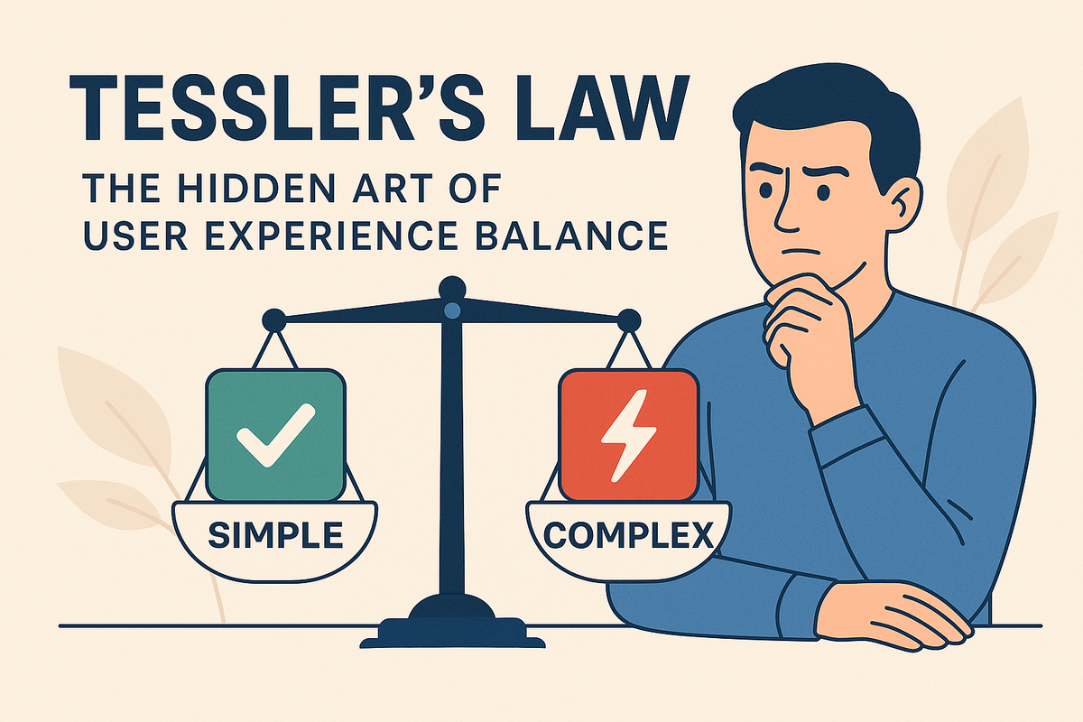 Tessler's Law: The Hidden Art of User Experience Balance