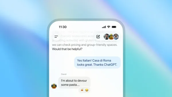 OpenAI Launches Group Chats in ChatGPT for Collaborative Conversations