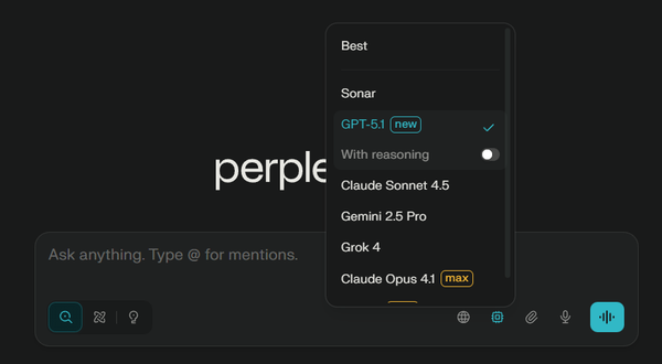 You Can Access ChatGPT 5.1 Right Now in Perplexity Pro – Here's Everything You Need to Know