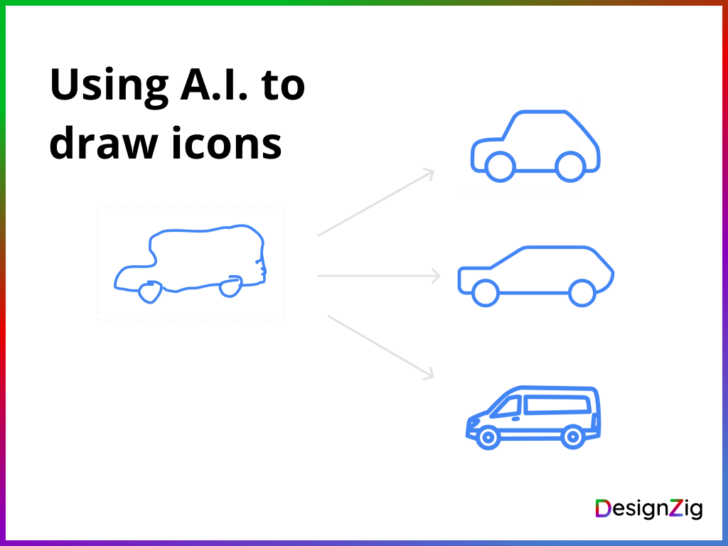 Use A.I. to draw Icons superfast.