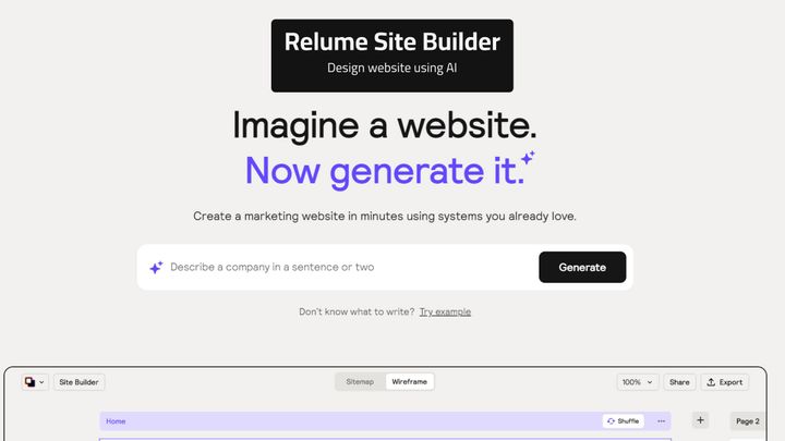 Relume Site Builder