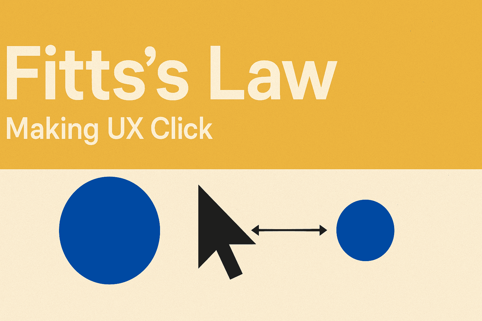 Fitts's Law: Making UX Click