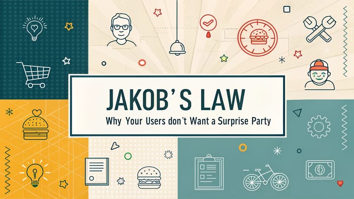 Jakob’s Law: Why Your Users Don’t Want a Surprise Party
